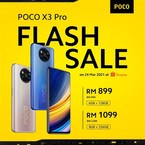 Poco x3 pro has a new and improved look with a reflective chroma strip in the center and metallic texture on the sides. Poco X3 Pro Malaysia: Everything you need to know ...