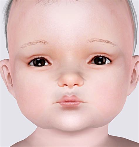 The Sims 4 Default Replacement Baby Skins Mobimaz