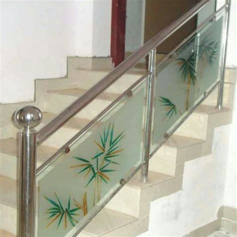 Ss Stair Railing With Glass Glass Designs