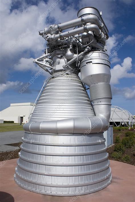 Saturn V Rockets F 1 Engine Stock Image C0046551 Science Photo