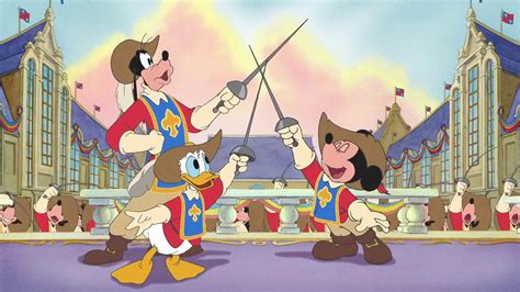 The Three Musketeers Mickey Donald Goofy Hd Wallpaper For Your Computer
