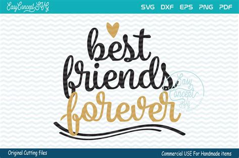 Best Friends Forever Svg Friends Svg 91409 Cut Files Design Bundles