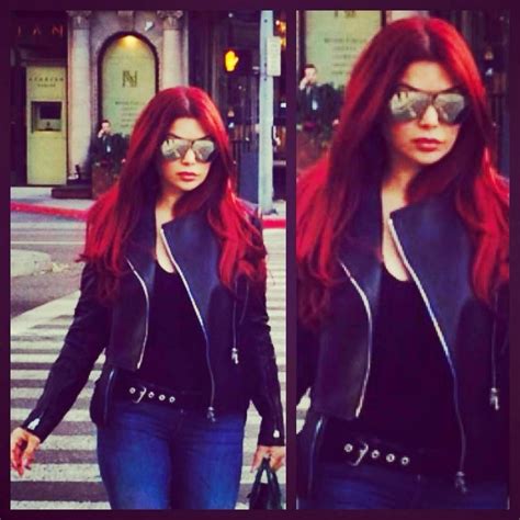 Girly Things Haifa Wehbe 2014 Red Hair