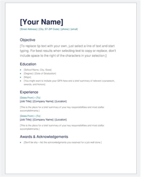 Free cover letter templates (australia). The 17 Best Resume Templates | Simple resume, Cover letter ...
