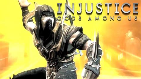 Injustice Gods Among Us Scorpion Gameplay Reveal Trailer Dlc Youtube
