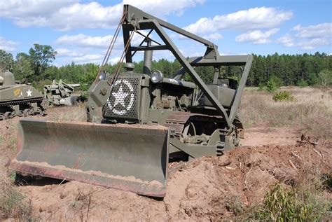 D4 Caterpillar Photographed In Spooner Wisconsin Army Truck