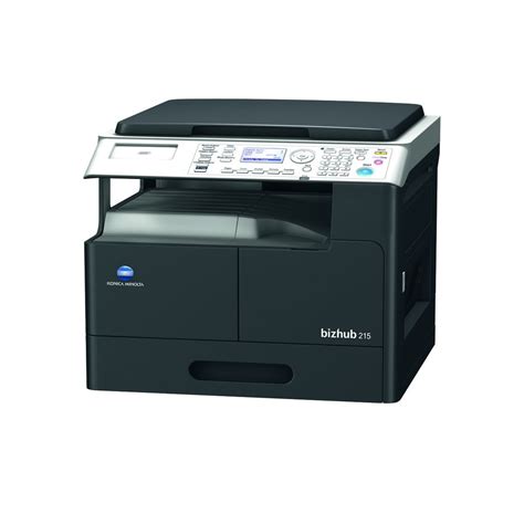 The bizhub 215 black copier toner can produce around 12,000 pages at 5 percent page. Konica Minolta 215 Software - Konica Minolta bizhub 215 Laser Printer Supplies - 123inkjets ...