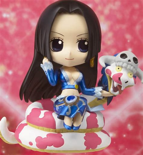 One Piece Chibi Arts Boa Hancock With Salome Action Figure At Mighty