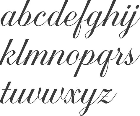 Myfonts Spencerian Script Typefaces