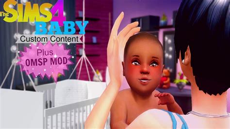 The Sims 4 Custom Content Baby Edition Crib Mod And Om