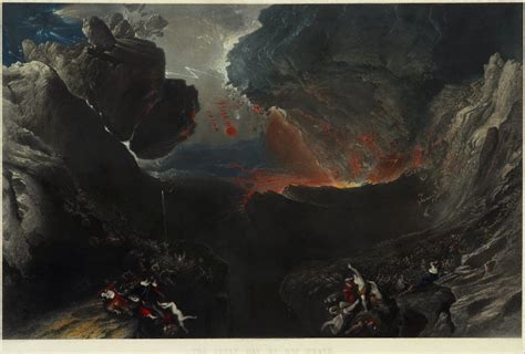 The Great Day Of His Wrath 1857 By Charles Mottram After John