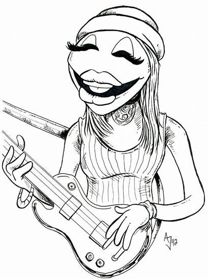 Mayhem Electric Janice Muppet Drawing Deviantart Floyd