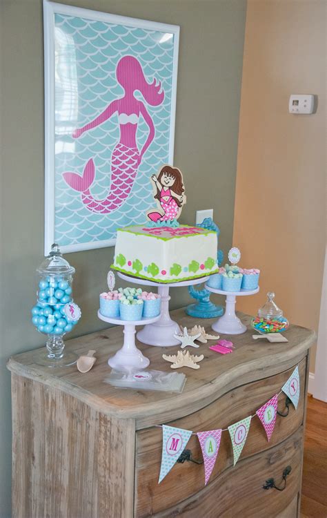 A Dreamy Mermaid Birthday Party Anders Ruff Custom Designs Llc