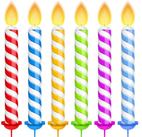 Collection Of Birthday Candles Png Pluspng