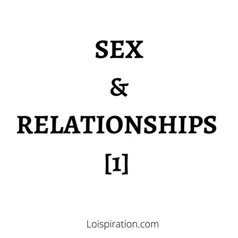 Sex And Relationship 1 Inspiration With Lois Lifestyle Nigeria