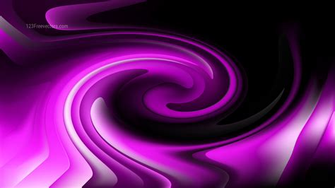 Abstract Purple And Black Twirling Vortex Background Image