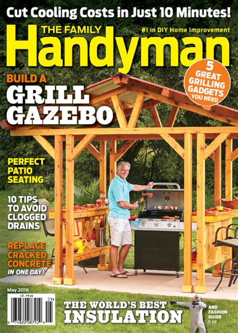 Each issue of family handyman magazine includes a great goofs section, which details some of the worst mistakes that readers made around the house. The Family Handyman | Serious DIY Projects- DiscountMags ...