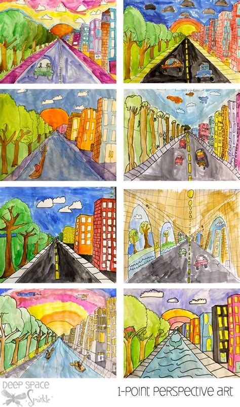 57 Best Perspective Art Projects For Kids Images On Pinterest