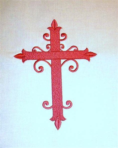 Christian Embroidery Designs Omas Place Crosses Decor Christian