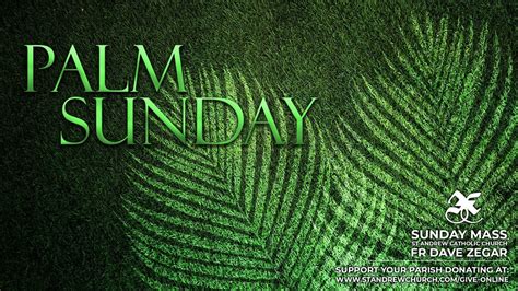 Palm Sunday Of The Passion Of The Lord Youtube