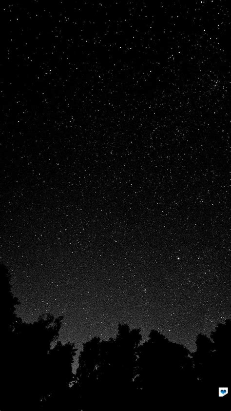 Mt43 Starry Night Sky Star Galaxy Space White Black Night Sky