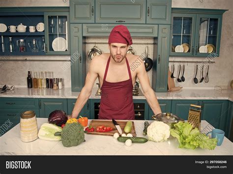 Attractive Chef Ready Image And Photo Free Trial Bigstock