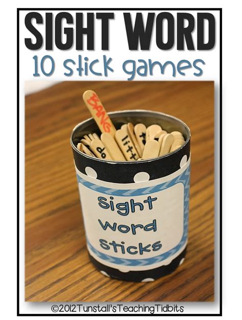 Making Sight Words Stick Tunstalls Teaching Tidbits Sight Words