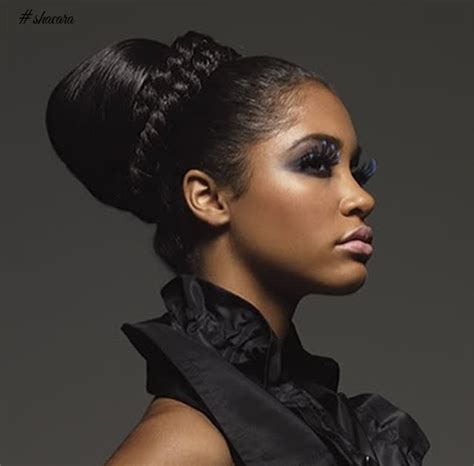 Gel style with weave on. Packing Gel Styling Gel Hairstyles For Black Ladies ...