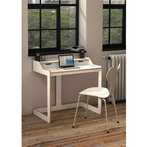 Slim Computer Desk With Huge Variants Of Design Homesfeed