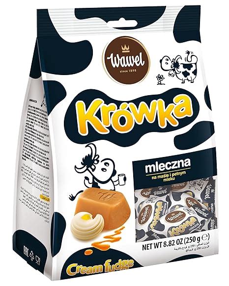 Amazon Com Krowka Mleczna Milky Cream Fudge Candy G Oz Korovka Korivka Cow Caramelized