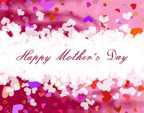 Happy Mothers Day Pink Polka Dot T Stock Image Image Of Greeting