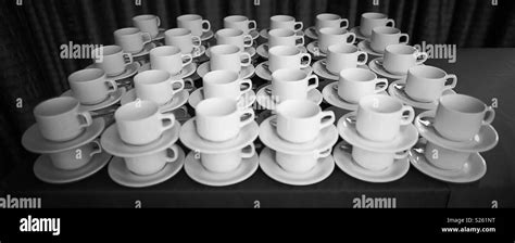 Tea Cups And Saucers Hi Res Stock Photography And Images Alamy
