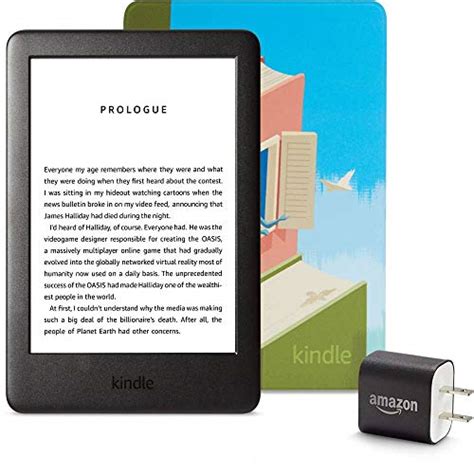 Kindle Essentials Bundle Including Kindle Now With A Built In Front