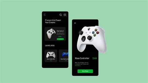 Figma Xbox App Template Ui4free