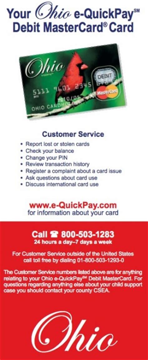 If it's your first time logging in. Ohio EPPICard Customer Service - Eppicard Help