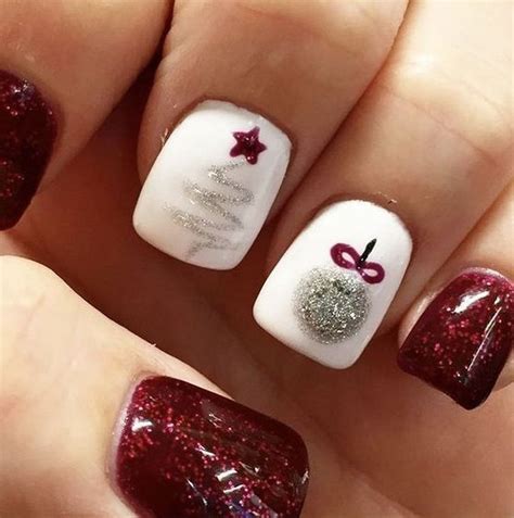 49 Cool Christmas Nail Art Ideas Trending Right Now Festival Nails