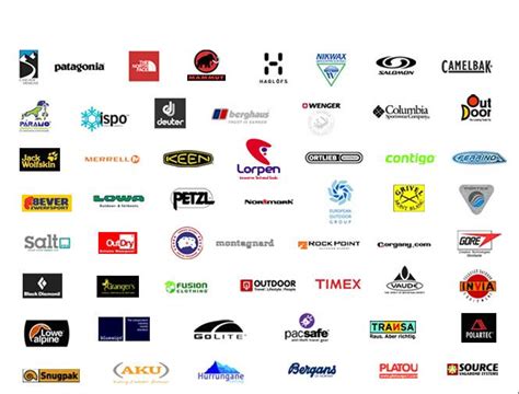 Outdoor Apparel Brands Logo Logodix