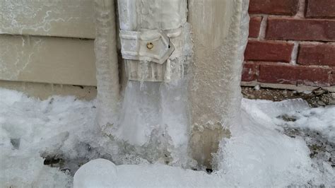 However, consistently frozen (or frozen solid) downspouts may require immediate attention, especially if weather conditions will be less than ideal. Michigan Downspouts Buried Underground with Solid ...