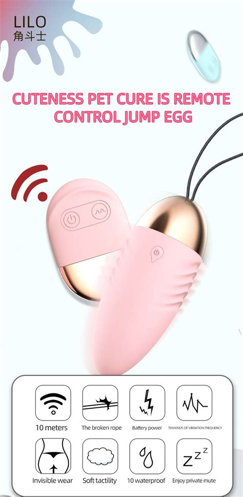 10 Modes Wireless Remote Control Vibrators Jump Egg Female Clitoral Stimulator Vaginal G Spot