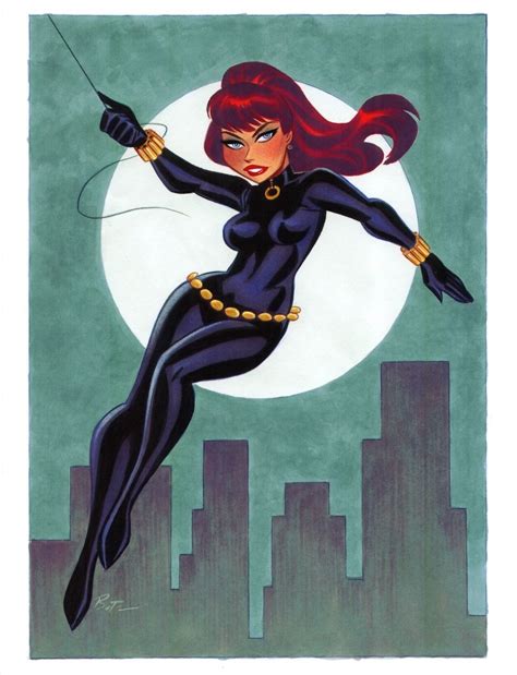 The Marvel Age Of Comics Bruce Timm Black Widow Comic Books Art
