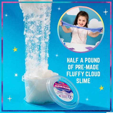 Snapklik GirlZone Cosmic Cloud Slime Kit Premade Galaxy Slime