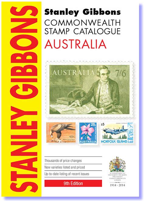 New Stanley Gibbons Australia 2014 Stamp Catalogue Even More