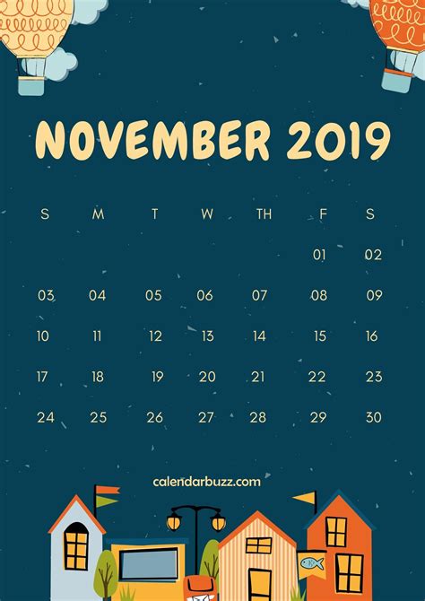 November 2019 Iphone Best Calendar Calendar Wallpaper Calendar Iphone
