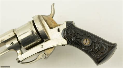 German Lefaucheux Style Folding Trigger Pocket Revolver
