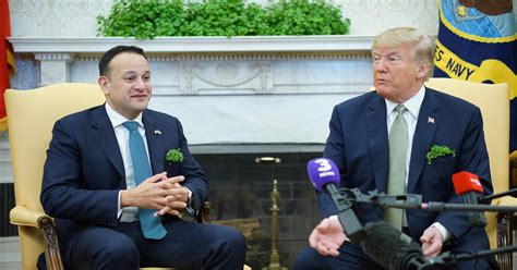 Trump Meets Irish Leader Leo Varadkar Ahead Of St Patricks Day