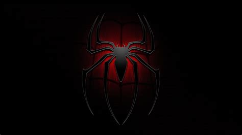 Black Spiderman Logo Wallpapers Wallpaper Cave