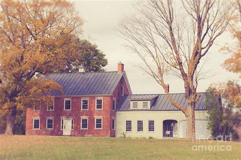 Old Colonial Farm House Vermont Photograph By Edward Fielding Fine Art America