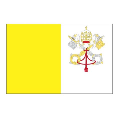 The flag of vatican city was adopted on 7 june 1929, the year pope pius xi signed the lateran treaty with italy, creating a new independent state governed by the holy see. Vatican City Flag - International Flags - Display Sales