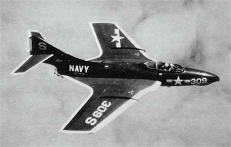 Filegrumman F9f 8 Cougar Of Vf 53 In Flight In 1956 Handwiki