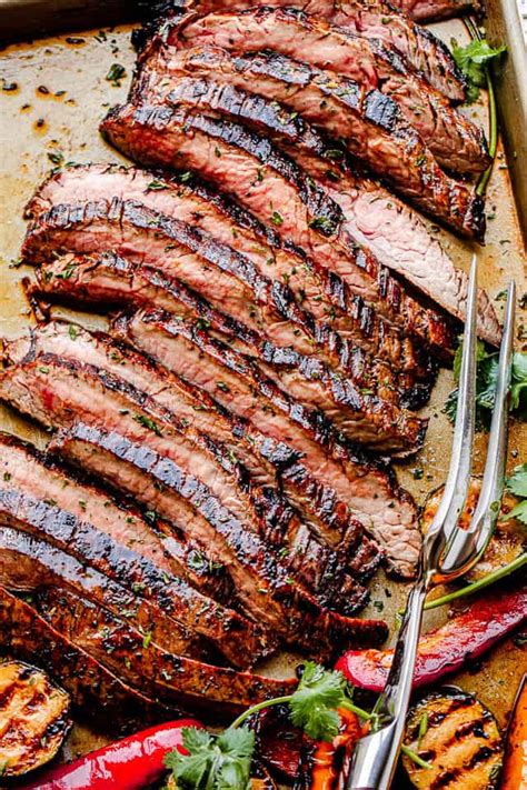 Grilled Flank Steak With Bleu Cheese Butter The Best Grilled Steak